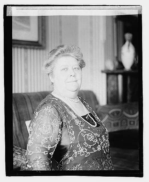 Madame Marcia Champney, astrologer to former first lady Florence Harding. / Credit: Library of Congress