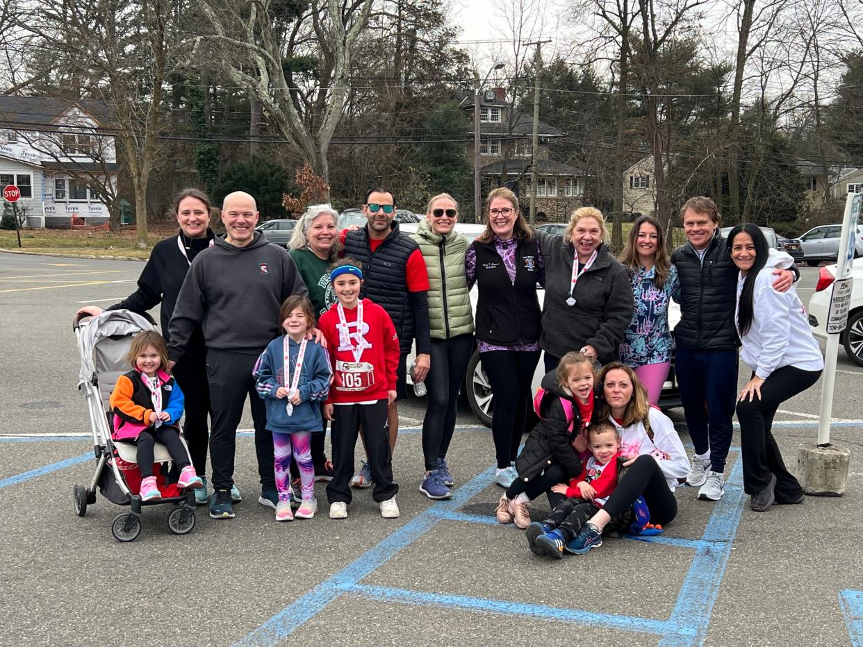 Over 200 people take part in a 5K held in Glen Rock on Feb. 10 to raise funds for Community Options, which provides homes for people with disabilities.