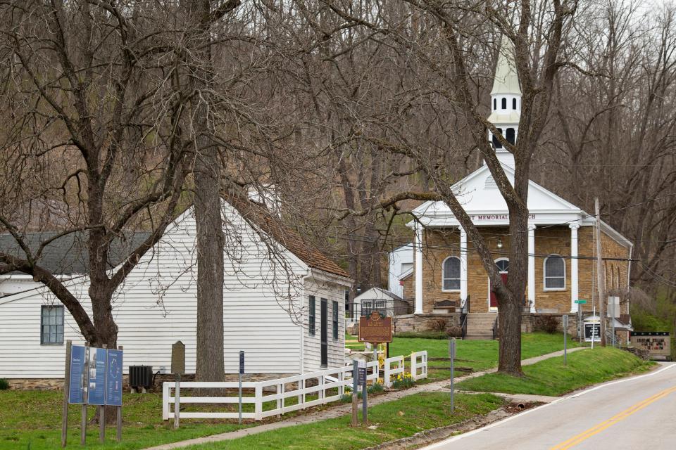 The house where President Ulysses S. Grant was born is located in Point Pleasant, Ohio.
(Photo: Meg Vogel/The Enquirer)