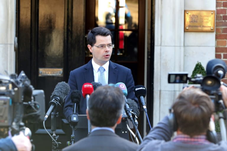 Britain's Northern Ireland Secretary James Brokenshire warns there are just a few weeks now to form a power-sharing government