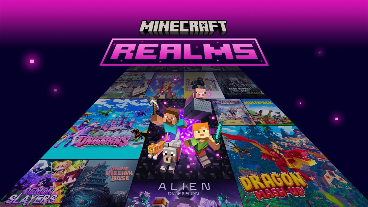  Minecraft Realms header image 