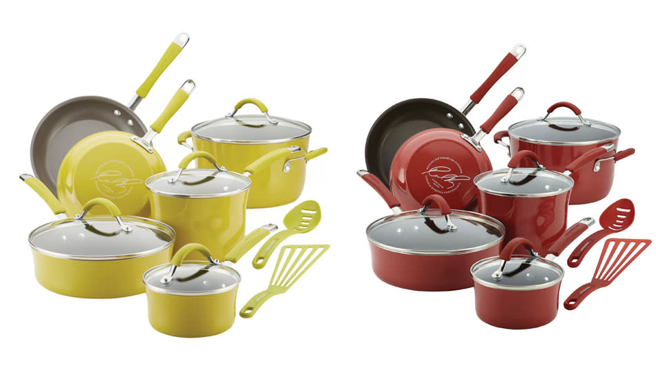 Refresh your cookware set for less with this Rachael Ray winner. (Photo: Wayfair)