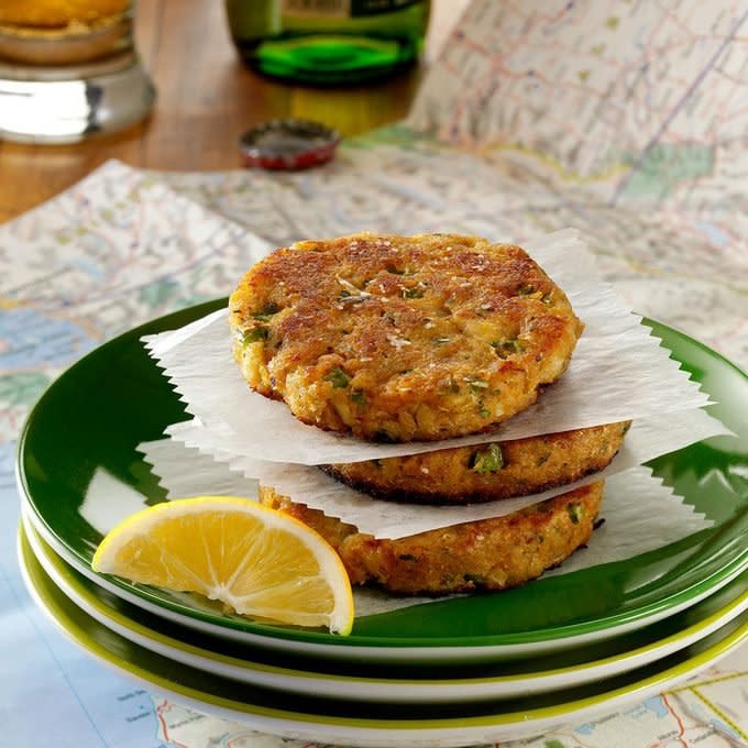 Sweet Potato Crab Cakes