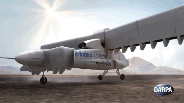 DARPA Creates a Concept Plane That Takes Off Vertically
