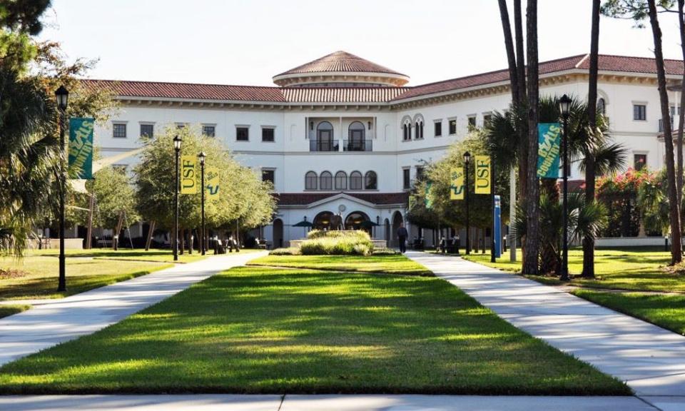 The USF Sarasota-Manatee campus in Sarasota.