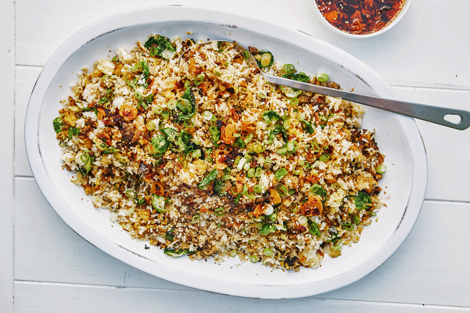 Cornbread Stuffing Fried Rice