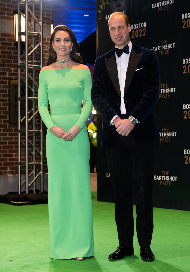 kate middleton green dress boston