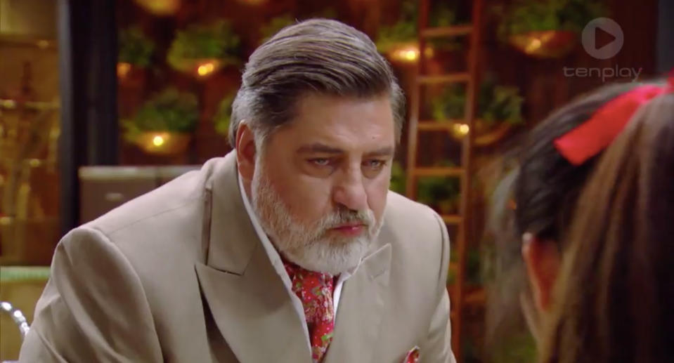 Matt Preston was scolded by viewers on social media for tasting Jess Liemantara’s on Sunday night’s show. But was he actually cheating? Source: Ten