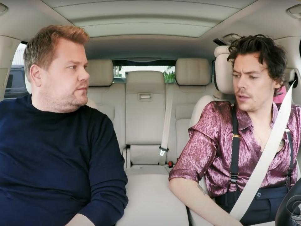 harry styles carpool karaoke