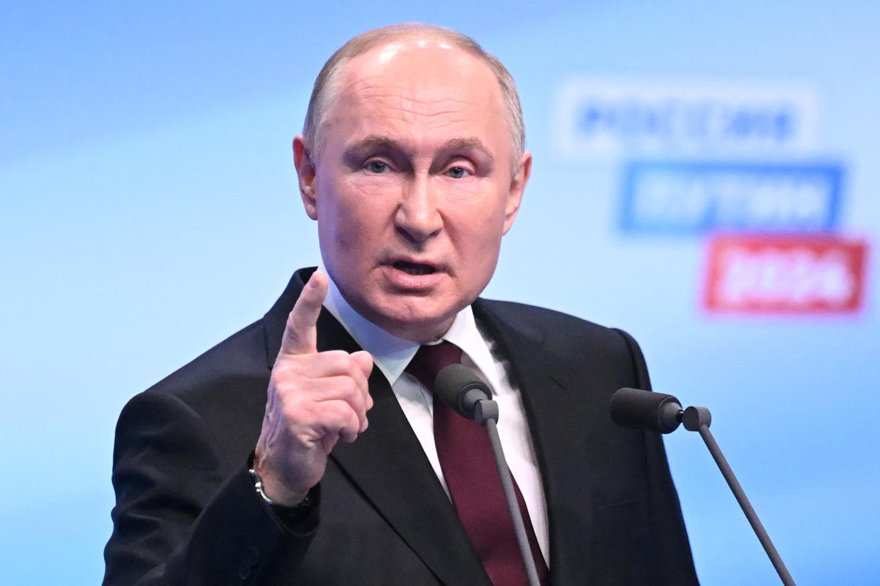 Ukraine has warned of a Third World War if it loses the conflict with Vladimir Putin's Russia. (AFP via Getty Images)