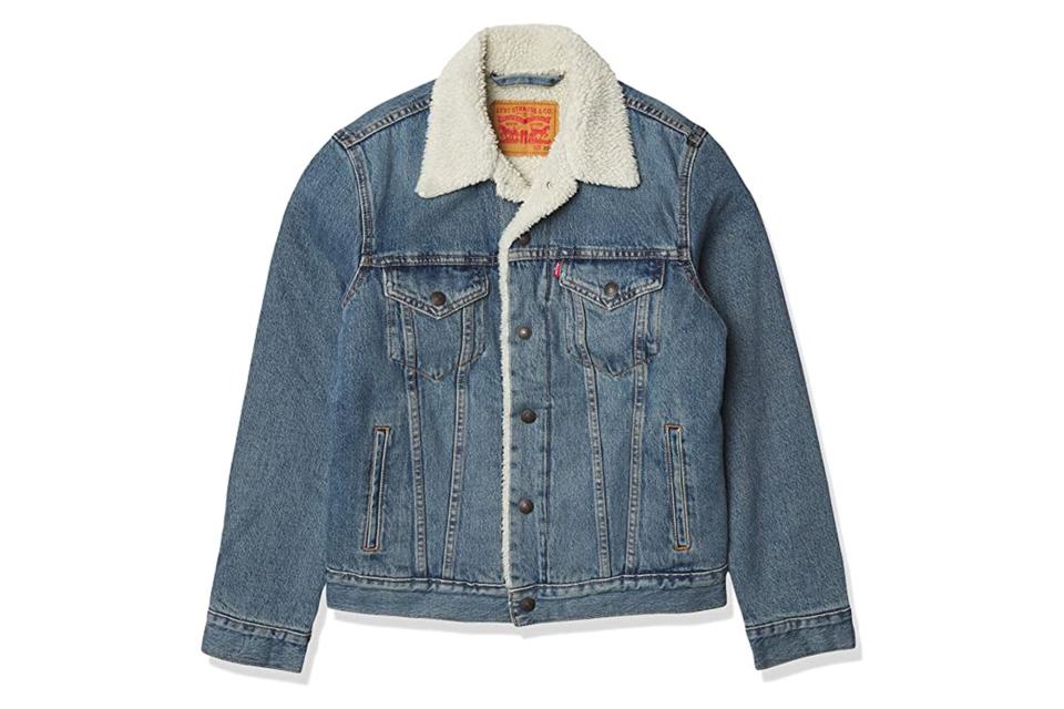 Levi's sherpa trucker jacket (was $98, 47% off)