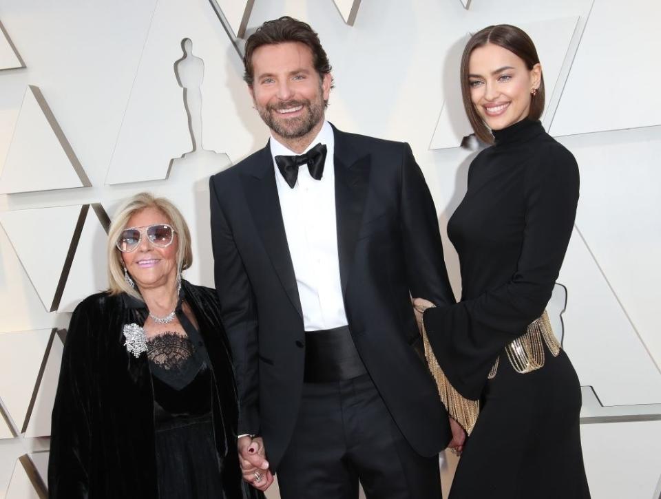 Bradley with his mom and girlfriend