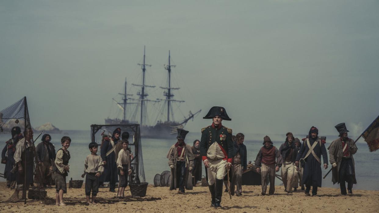 Joaquin Phoenix stars as Napoleon Bonaparte in Apple Original Films' and Columbia Pictures' theatrical release of "Napoleon."