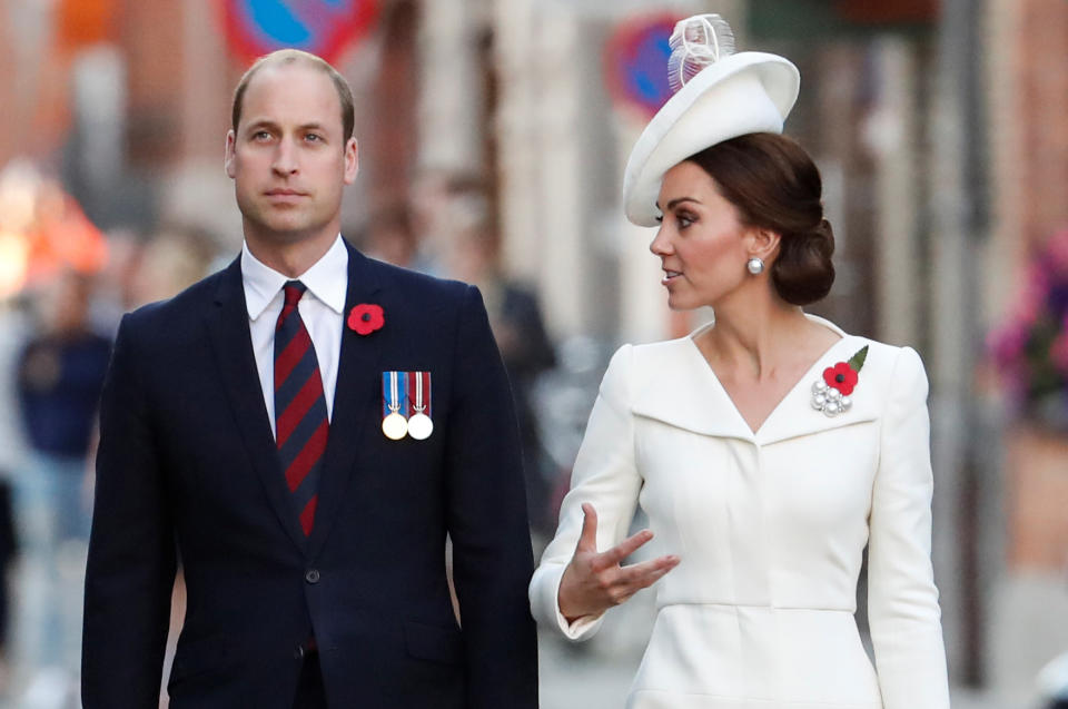 Kate und William bei einem Besuch in Belgien 2017  (Bild: Reuters)