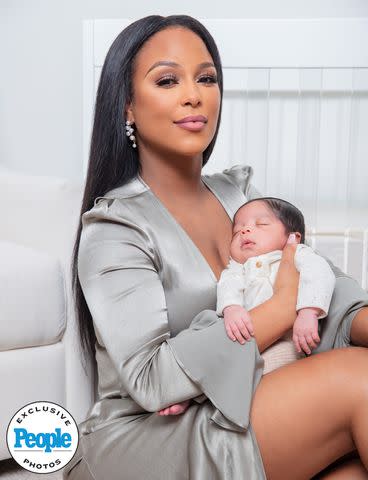 <p>Sharp Team Entertainment </p> LaToya Forever introduces new baby