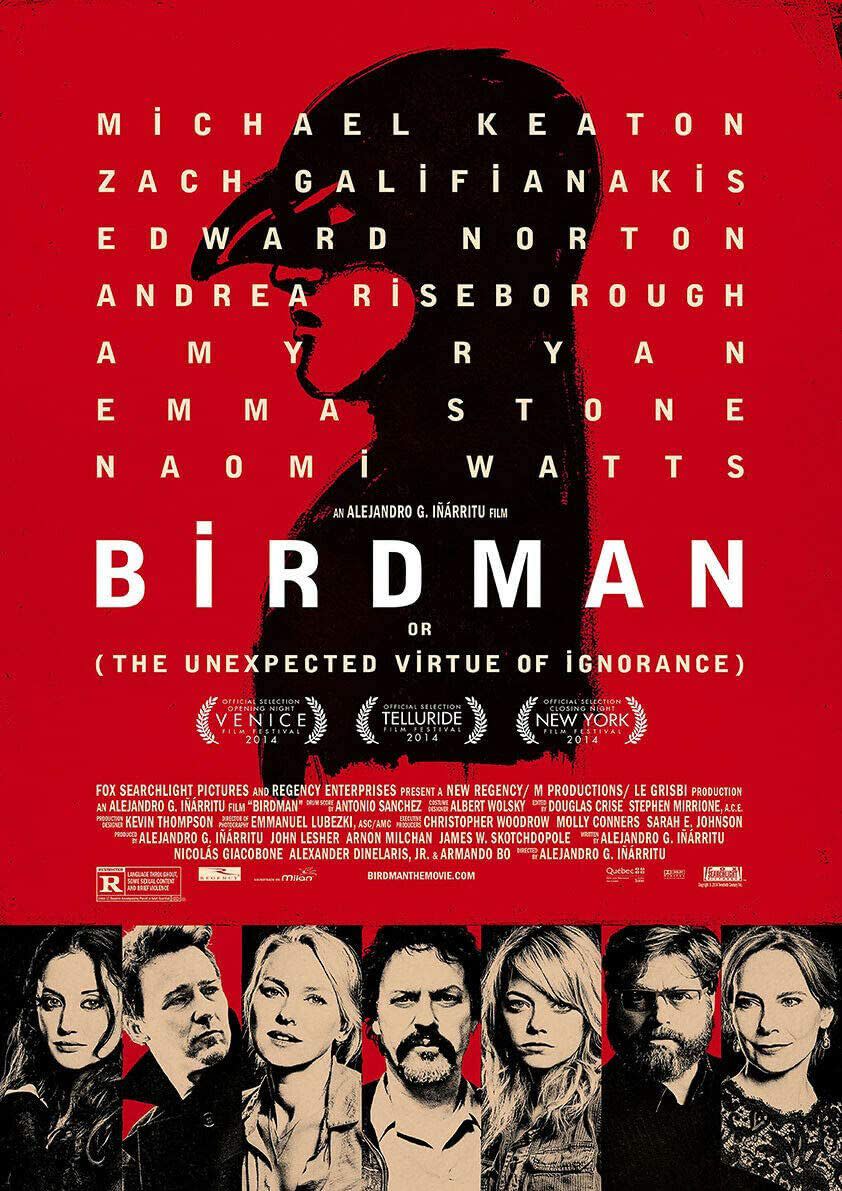 Birdman (2014) Movie Poster