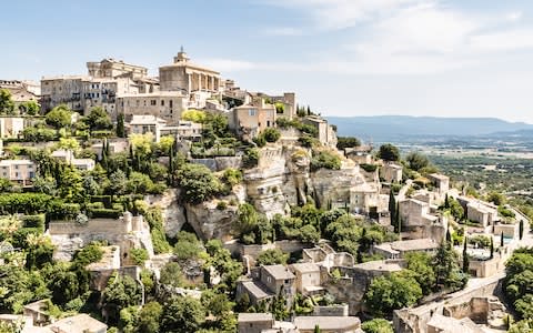 The Luberon region comes to us these days in soft focus, as a voluptuous playground for the cultured - Credit: GETTY