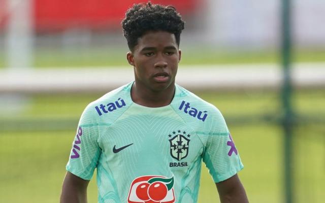 Madrid's Endrick becomes fourth youngest player to make Brazil debut