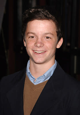 Conor Donovan at the New York premiere of Warner Bros. Pictures' The Departed