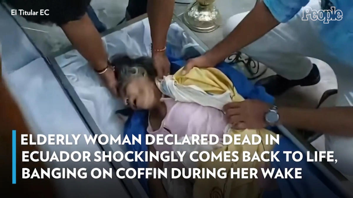 Elderly Woman Declared Dead In Ecuador Shockingly Comes Back To Life Banging On Coffin During 