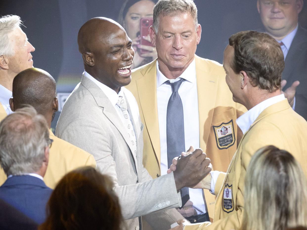 2023 Hall of Fame Enshrinees' Gold Jacket Dinner, Canton Memorial Civic Center.