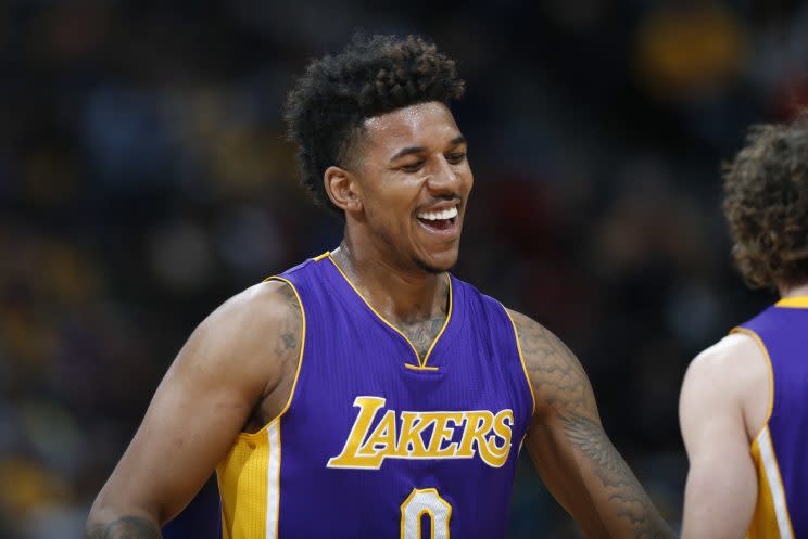 Lakers' Nick Young only has a muscle strain; could miss two to four weeks -  Los Angeles Times