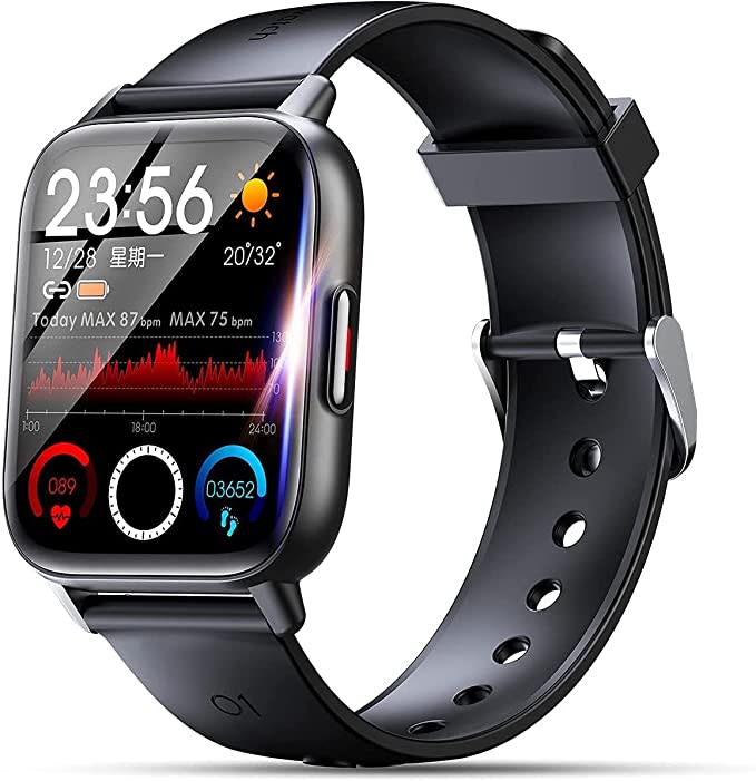 QS16 smartwatch 1.69 smartwatch.  Afbeelding via Amazon.