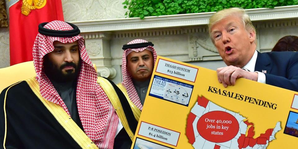 donald trump MBS