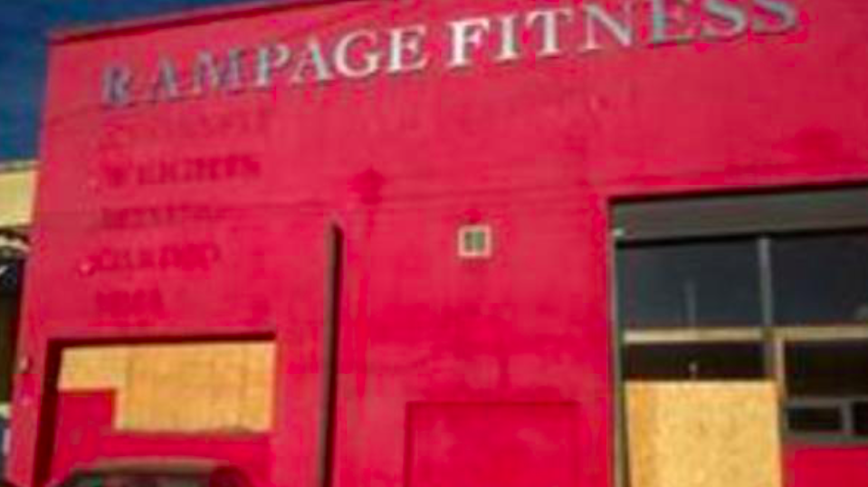 One commercial unit had been turned into a gym. (NCA)