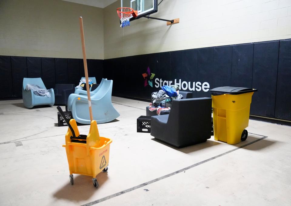 The gynasium at Star House. As the nation’s only research-based drop-in center of its kind, Star House was created to offer 14- to 24-year olds who are experiencing housing insecurity and homelessness a safe respite.