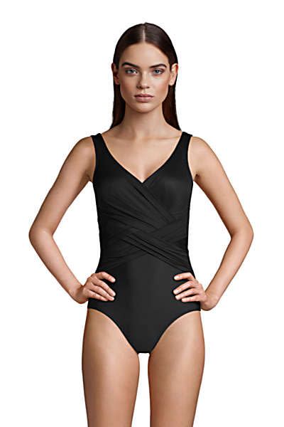 Swimsuits For All Women's Plus Size Diva Halter Bikini Top - 24, Black :  Target