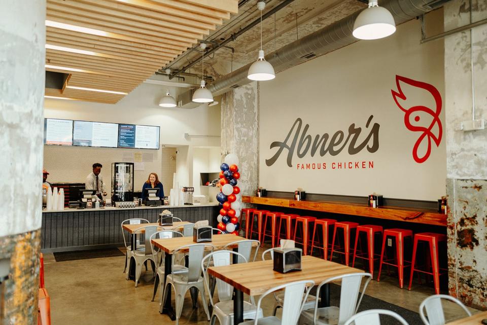 Abner's Famous Chicken in Crosstown Concourse.