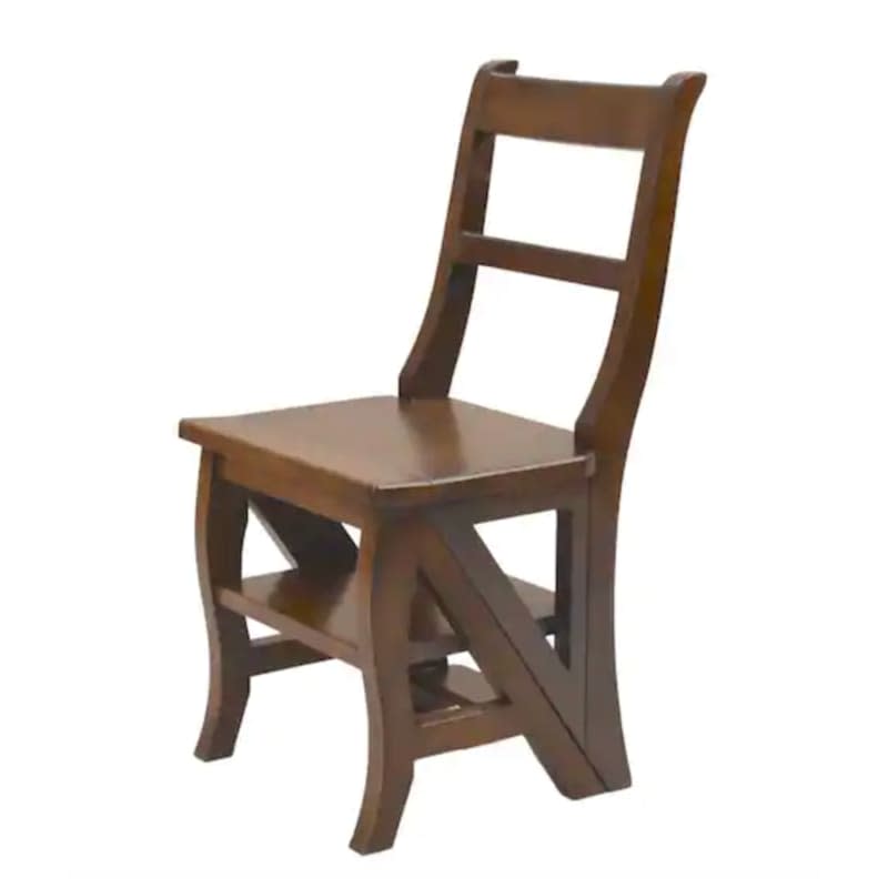 Wood Folding Library Chair