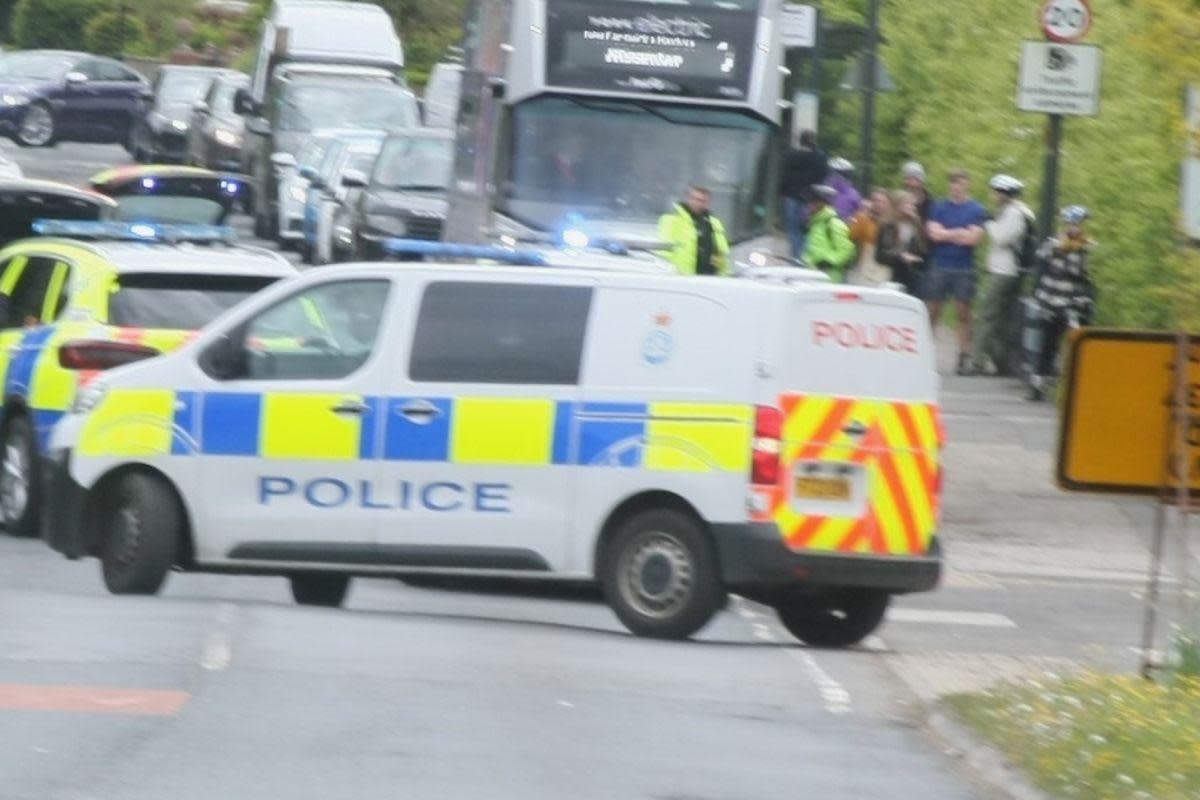 Police on the scene in Haxby Road, York <i>(Image: Newsquest)</i>
