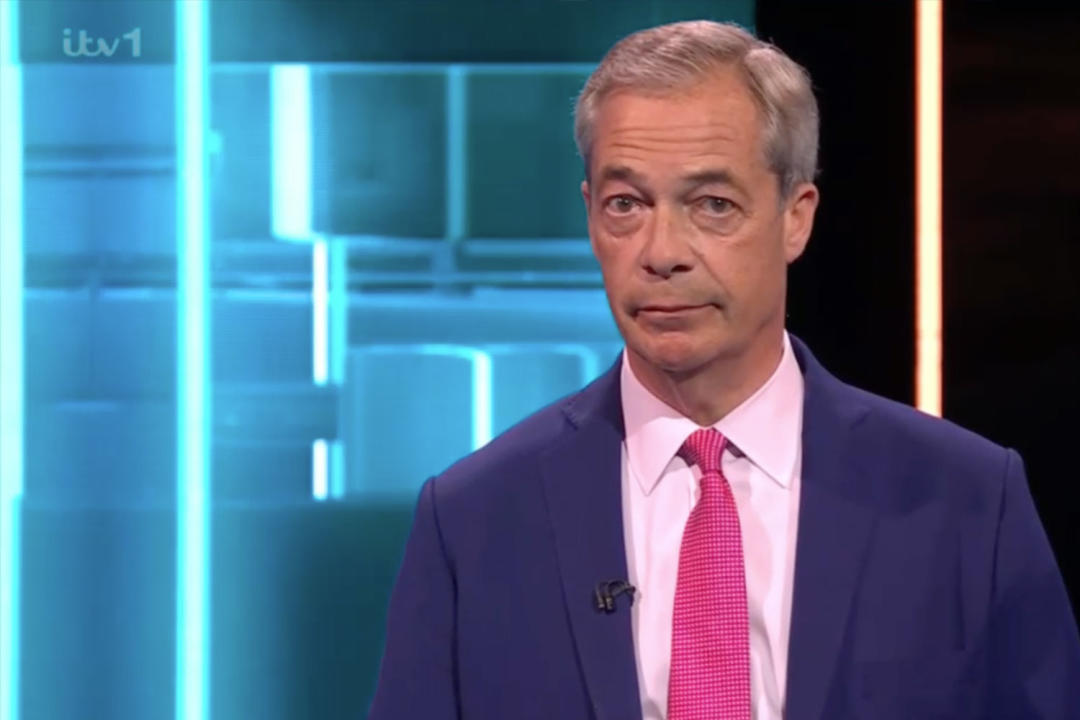 Nigel Farage. (ITV)