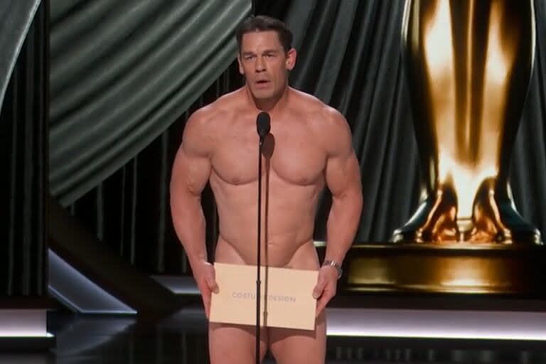 John Cena protagonizó un icónico momento en los Oscar