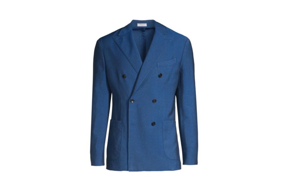 Boglioli wool & mohair double-breasted jacket (was $1,475, 30% off)