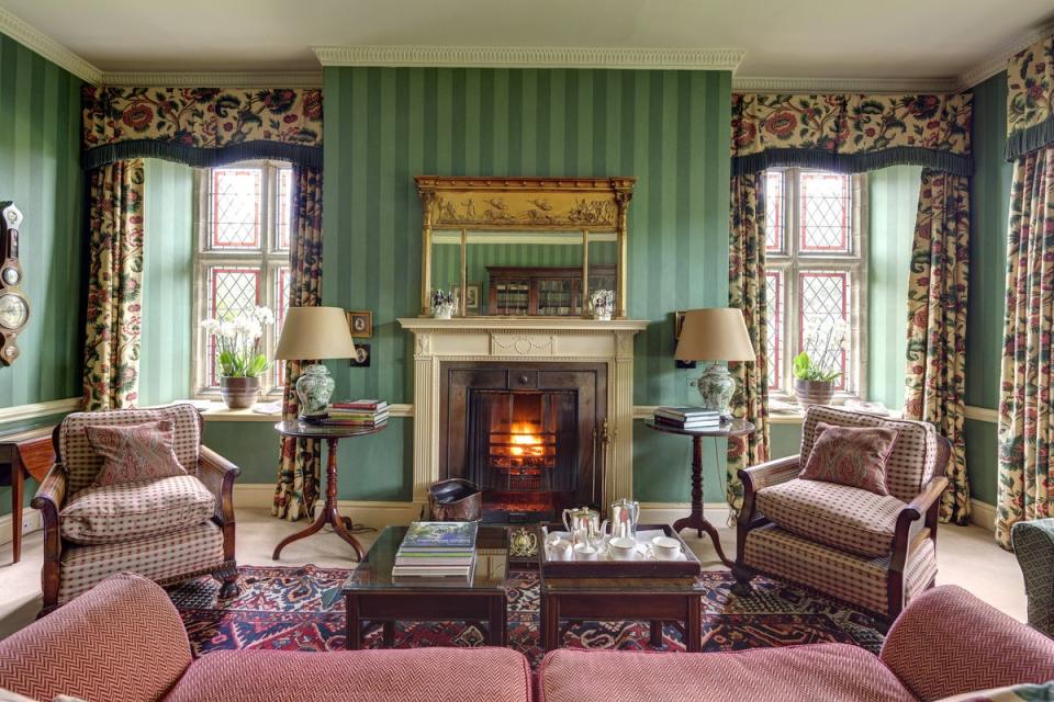 Grade-I-listed Bodysgallen Hall is bursting with atmospheric fireplaces (National Trust Images/John Mil)