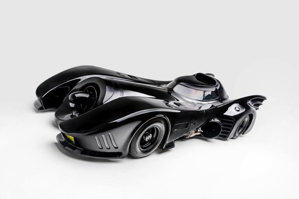 Batmobile from 'Batman' (1989) and 'Batman Returns'