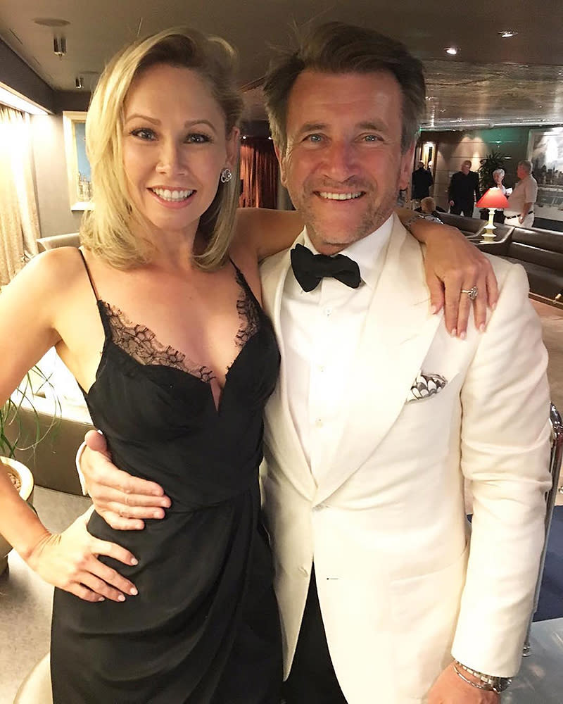 Kym Johnson and Robert Herjavec, July 31