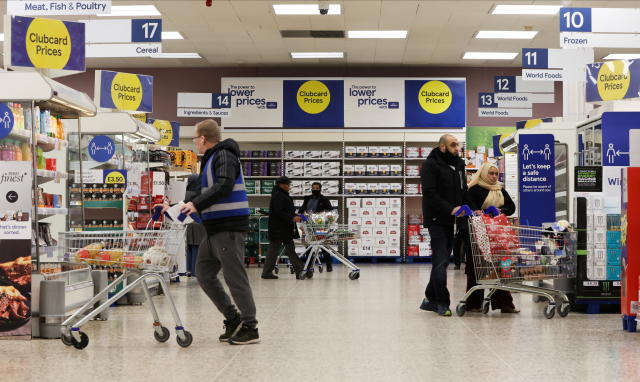 Tesco shoppers buy fewer items amid 'unprecedented' cost of living