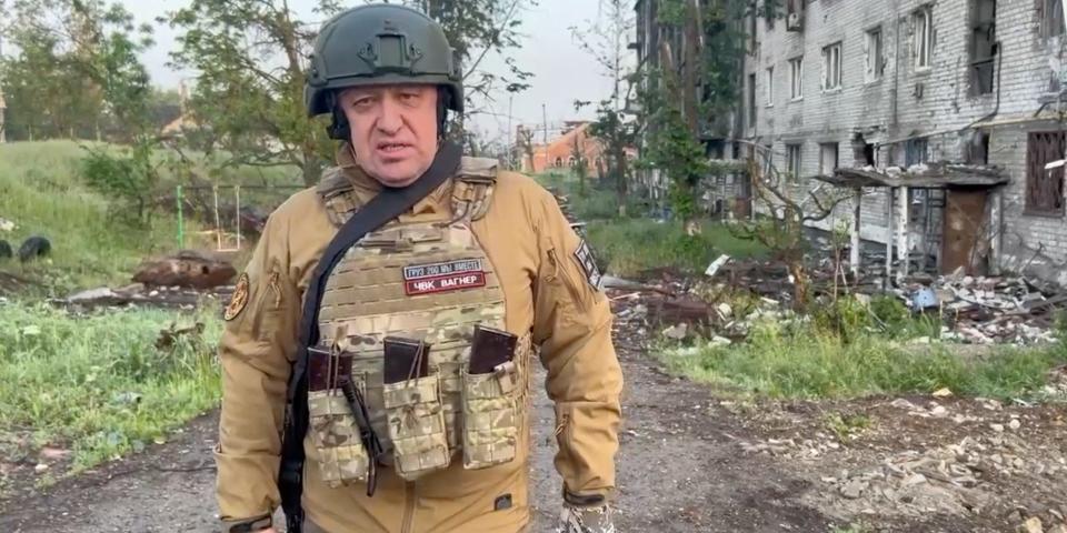 Founder of Wagner private mercenary group Yevgeny Prigozhin.