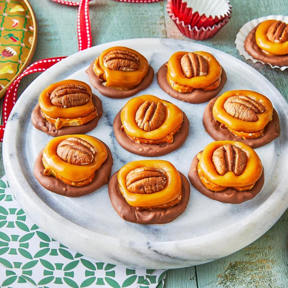 pecan recipes pretzel turtles