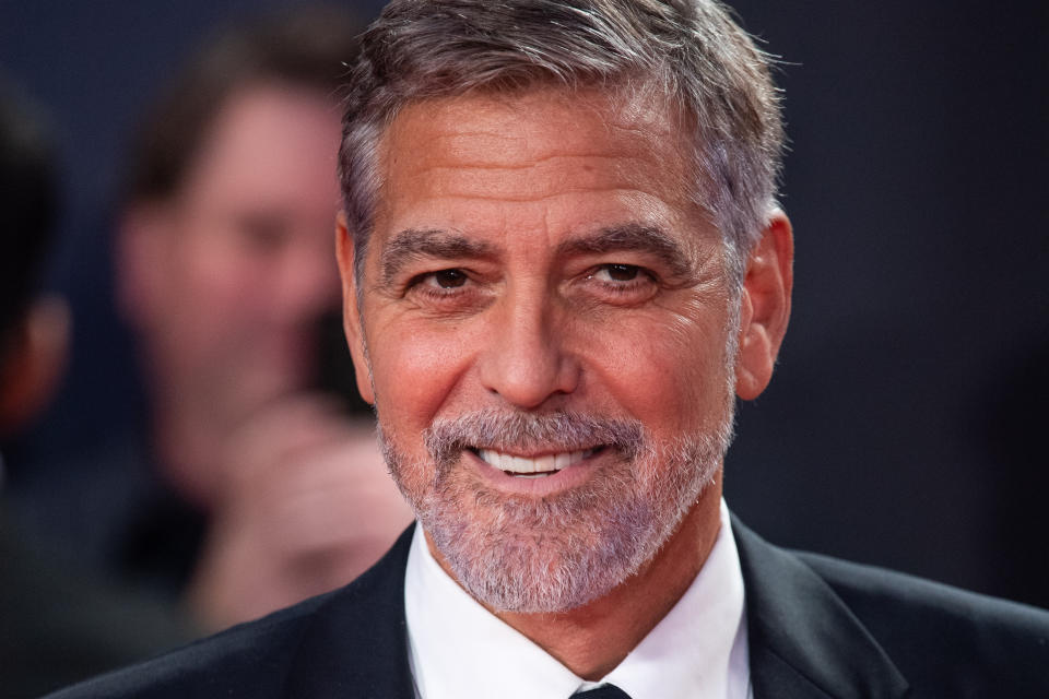 George Clooney arrives for the UK premiere of 'The Tender Bar', at the Royal Festival Hall in London during the BFI London Film Festival Picture date: Sunday October 10, 2021. Photo credit should read: Matt Crossick/Empics