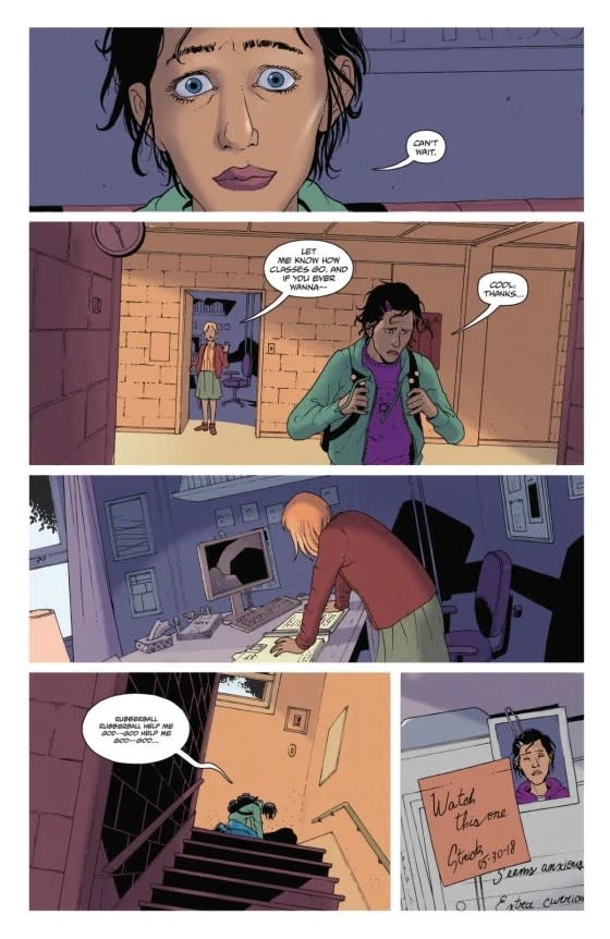 A page of the comic She Could Fly.