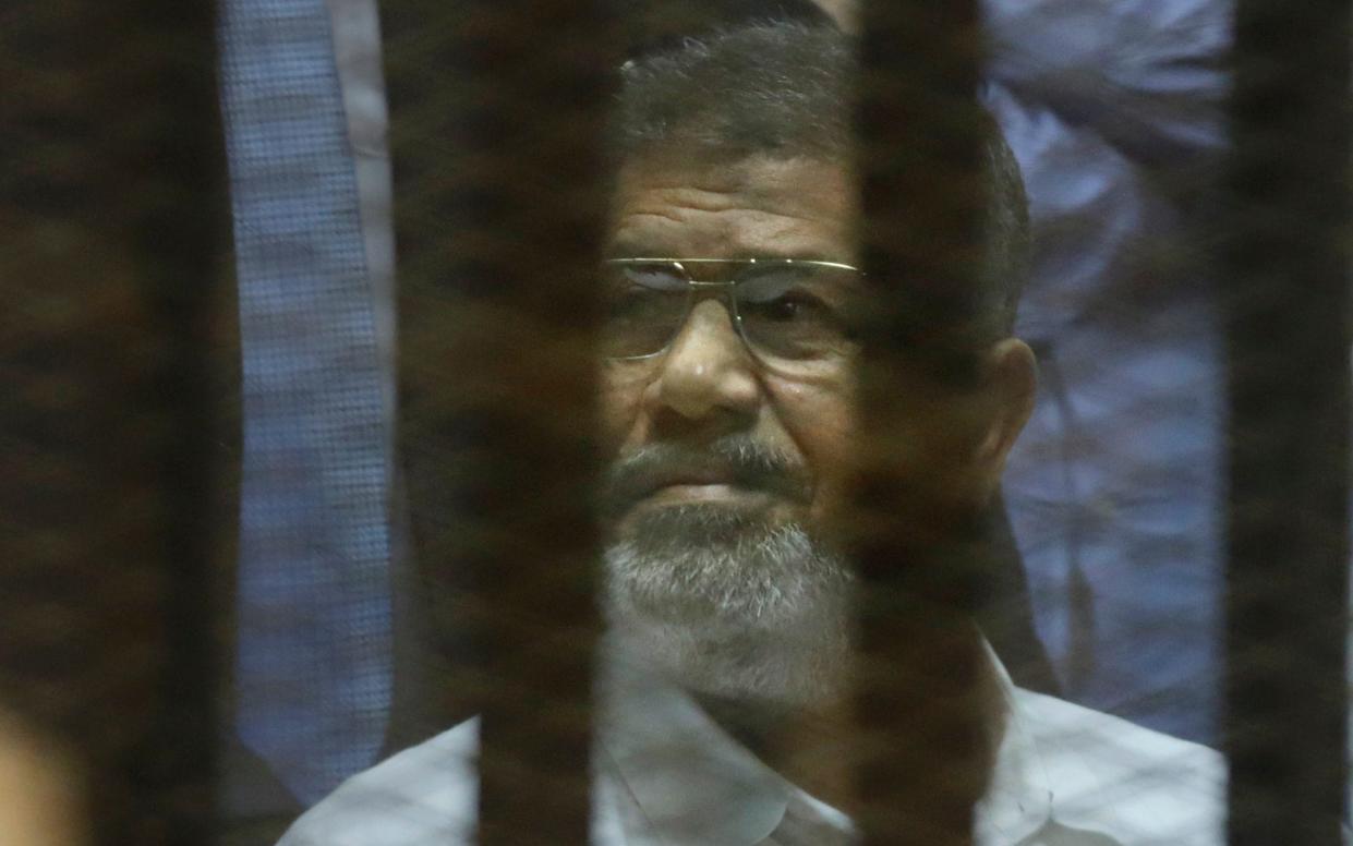 Mr Morsi was overthrown by a military coup in 2013 - AP