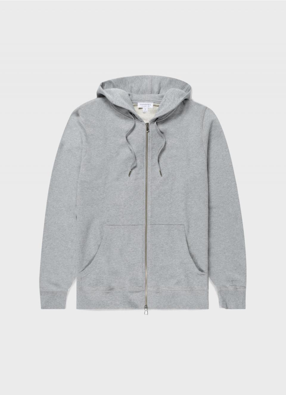 <p><a href="https://go.redirectingat.com?id=74968X1596630&url=https%3A%2F%2Fwww.sunspel.com%2Fus%2Fmens-cotton-loopback-zip-hoody-in-grey-melange-mhod1517.html&sref=https%3A%2F%2Fwww.esquire.com%2Fstyle%2Fg3534%2Fbest-zip-up-hoodies-sweatshirts-men%2F" rel="nofollow noopener" target="_blank" data-ylk="slk:Shop Now;elm:context_link;itc:0;sec:content-canvas" class="link ">Shop Now</a></p><p>Loopback Zip Hoody</p><p>sunspel.com</p><p>$235.00</p>