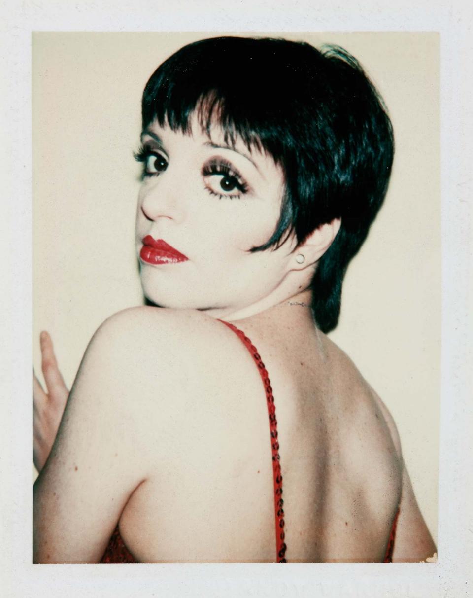 Andy Warhol, born Pittsburgh, Pennsylvania, United States 1928, died New York, United States 1987, Liza Minnelli, 1978, New York, PolaroidTM Polacolor Type 108, 9.5 x 7.3 cm (image), 10.8 x 8.5 cm (sheet); V.B.F. Young Bequest Fund 2012, Art Gallery of South Australia, Adelaide, © Andy Warhol Foundation for the Visual Arts, Inc. ARS/Copyright Agency.