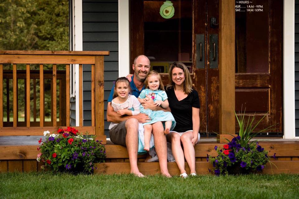 The family spend time in the playhouse everyday. (Flashes of Life photography)