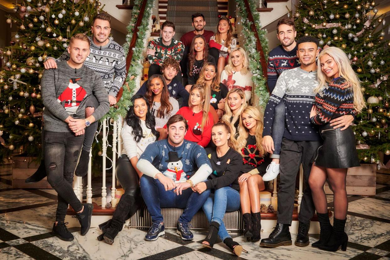 Back together: Love Island's class of 2018 are back for a Christmas special: ITV